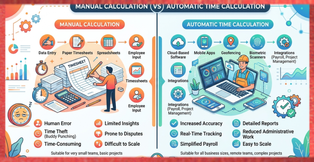  Automatic Time Calculation