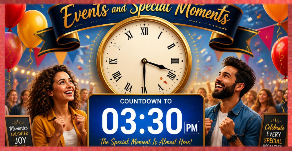3:30 PM Countdown