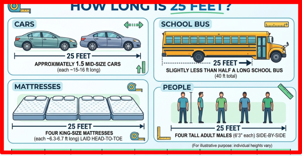 25 Feet