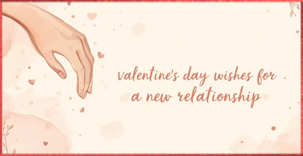 Valentine’s Day wishes for a new relationship