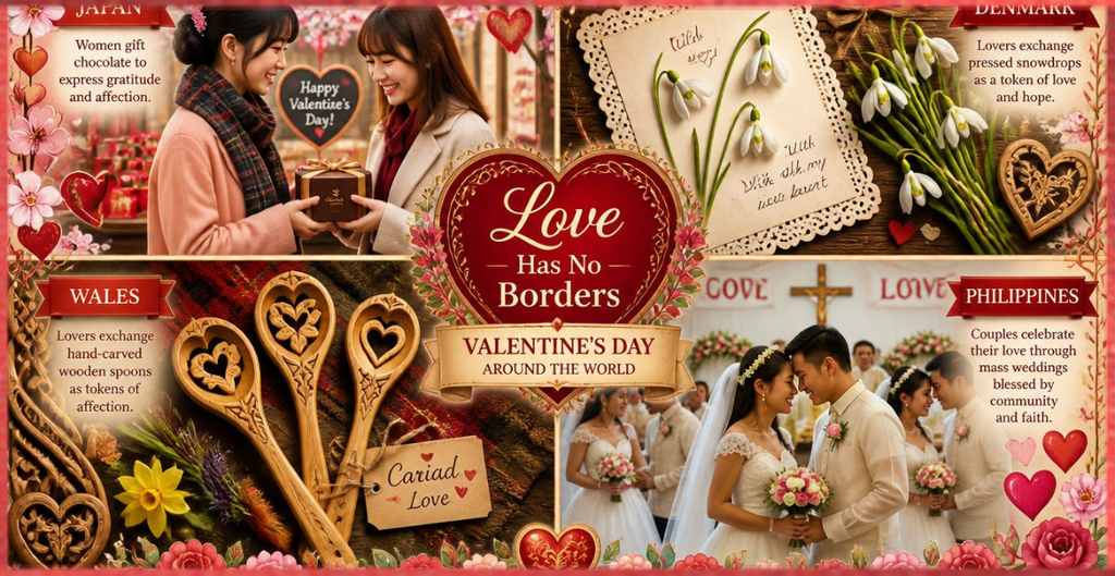 Valentine’s Day traditions around the world