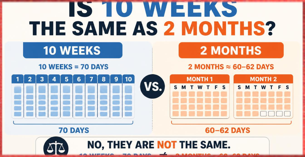 10 Weeks Same as 2 Months